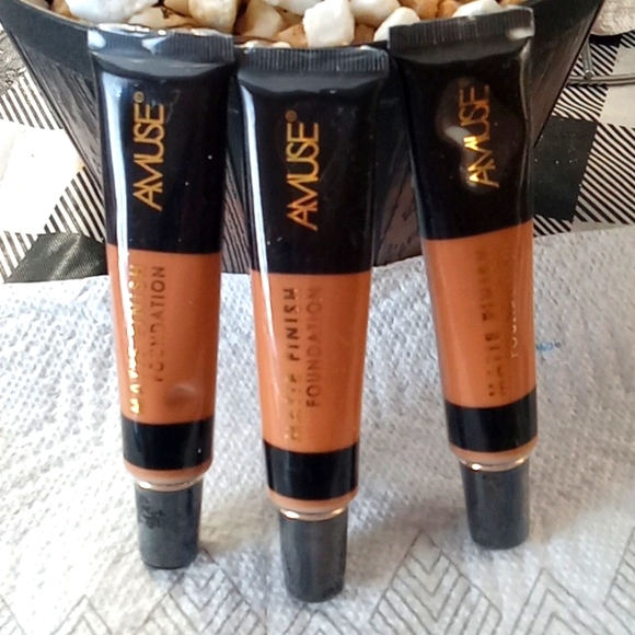 Set 3×$18 foundation Amuse Matte finish KL158 MIX N11 1.05oz 30g New - Picture 1 of 5